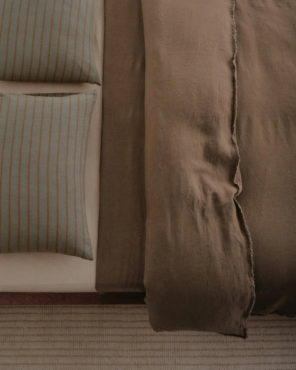 Basix Standard Pillowcase Big Stripe | Mare/Bere - Suzie Anderson Home