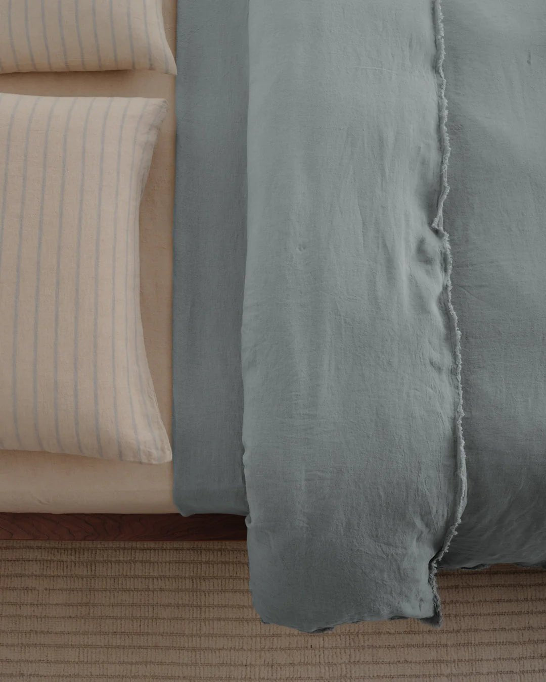 Basix Standard Pillowcase Big stripe | Roy/Sable - Suzie Anderson Home