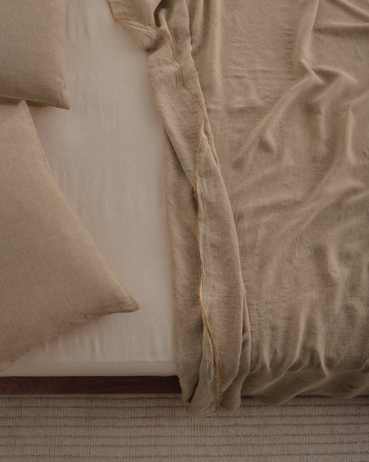 Basix Standard Pillowcase | Brun - Suzie Anderson Home