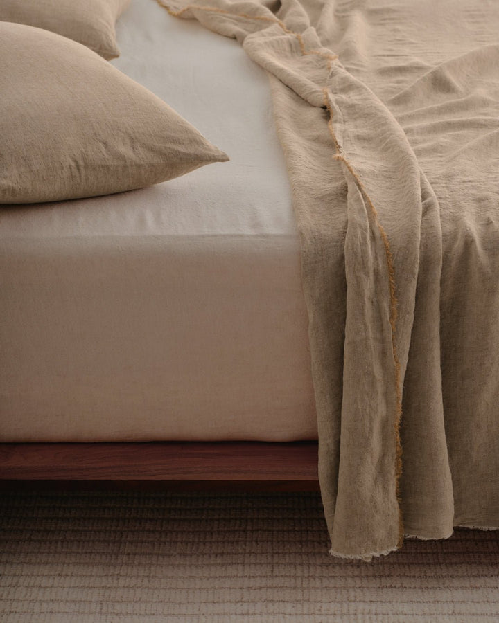 Basix Standard Pillowcase | Brun - Suzie Anderson Home