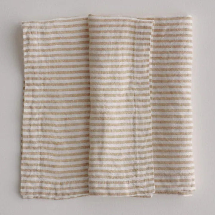 Basix Stripe Linen Napkin | Ayrton/Russo - Suzie Anderson Home