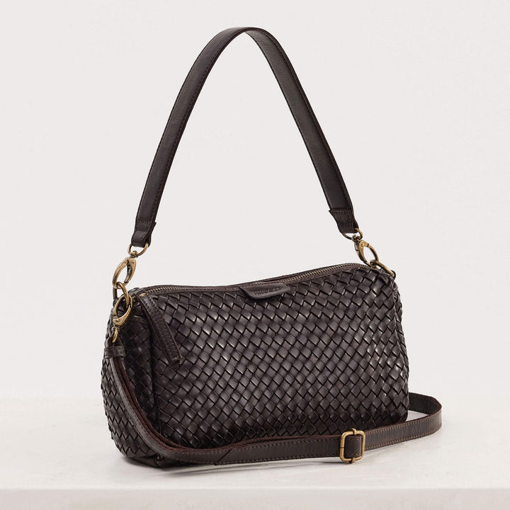 Juju | Basque Midi Handbag | Chocolate