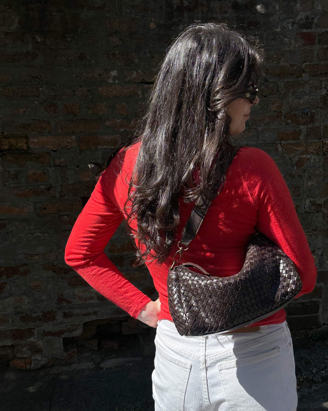 Juju | Basque Midi Handbag | Chocolate
