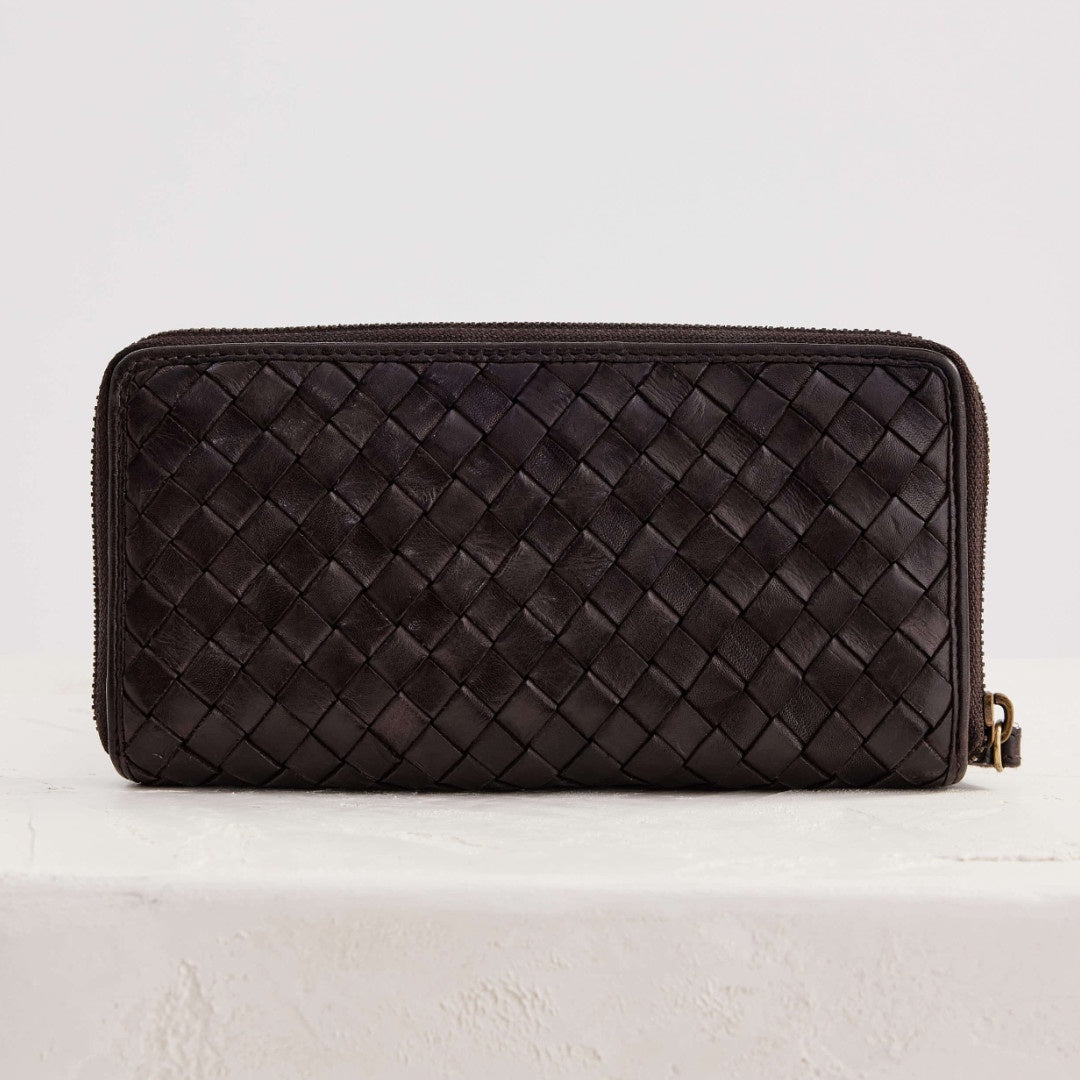 Juju Basque Wallet | Large | Chocolate