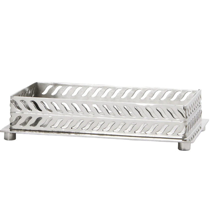 Bath & Body Counter Tray | Silver Nickel Plated Brass - Suzie Anderson Home