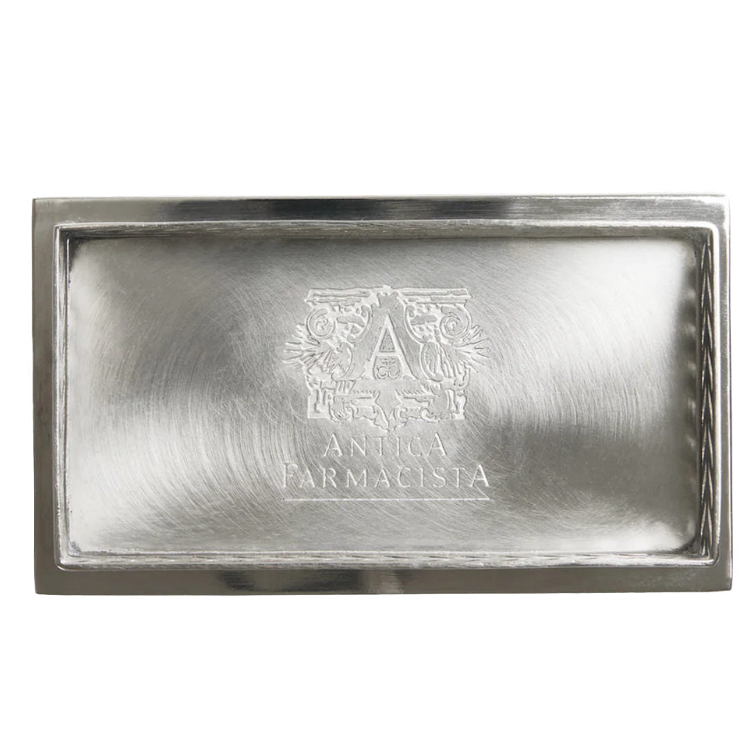 Bath & Body Counter Tray | Silver Nickel Plated Brass - Suzie Anderson Home