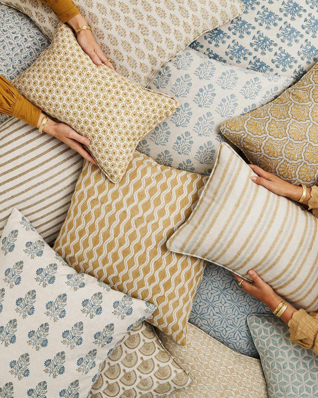 Indira Elm Cushion &amp; Insert | 35x55cm