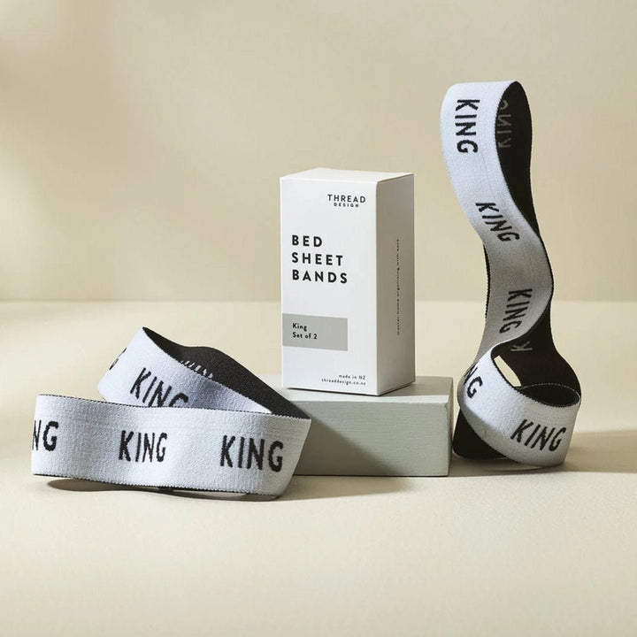 Bed Sheet Bands | Set of 2 | KING - Suzie Anderson Home