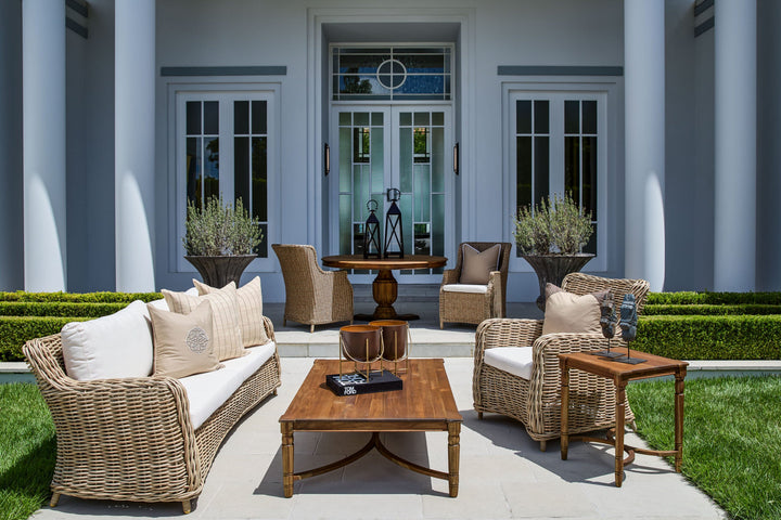 Bedarra Alfresco Wing Chair | Natural | W88 x D71 x H99cm (BOWRAL) - Suzie Anderson Home