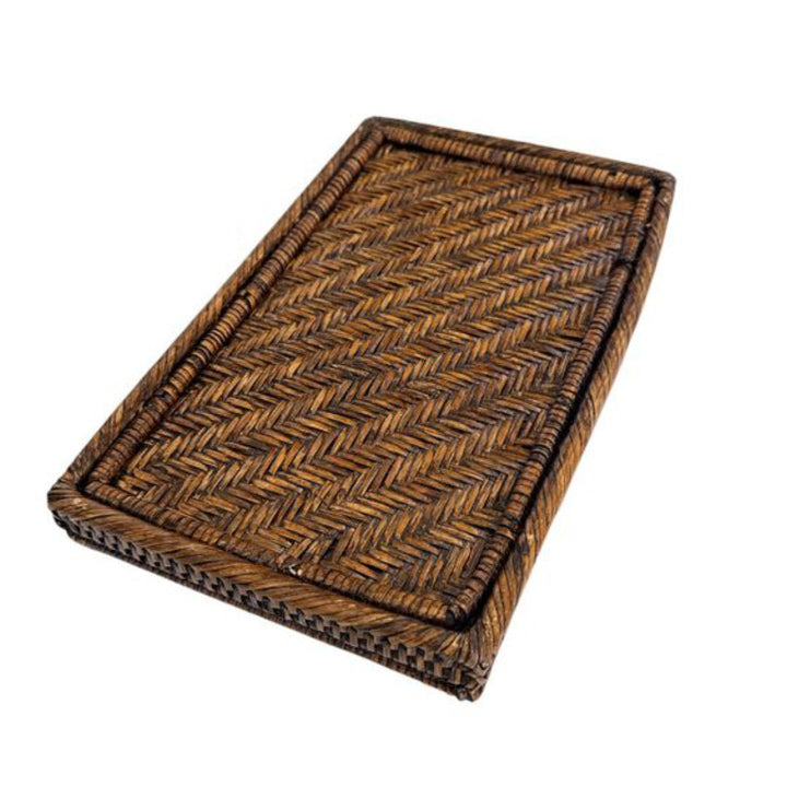 Bedside Rattan Tray | Antique - Suzie Anderson Home