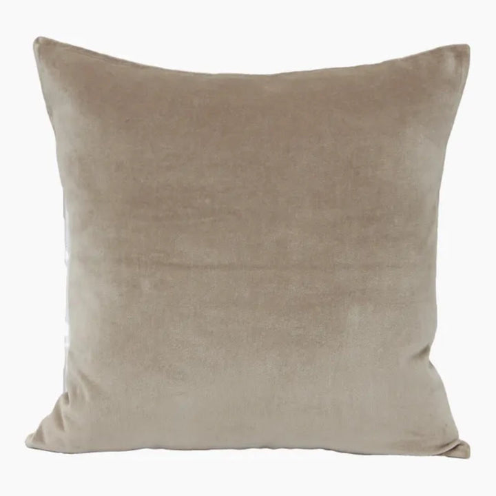 Beige Velvet Cushion Cover | 50 x 50cm - Suzie Anderson Home