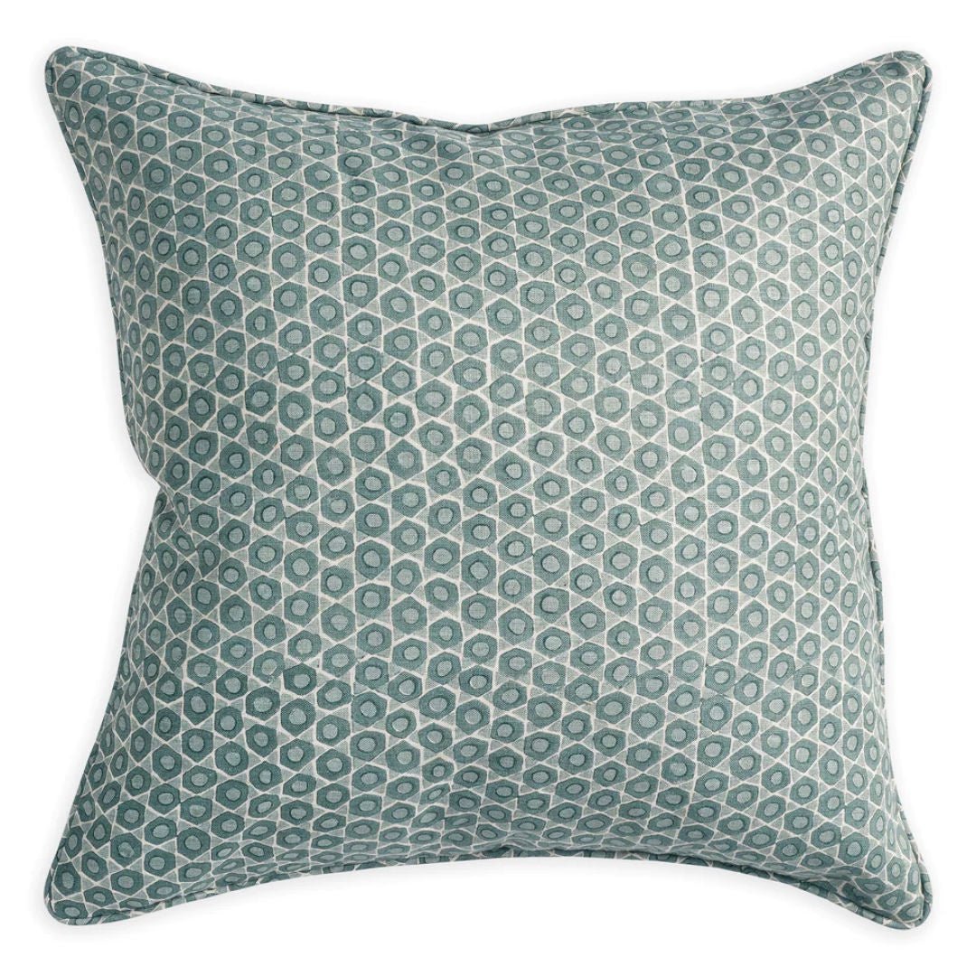 Bejmat Celadon Cushion & Insert | 50x50cm - Suzie Anderson Home