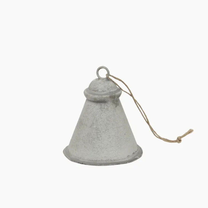 Hanging Bell Ornament | Short Ash Grey
