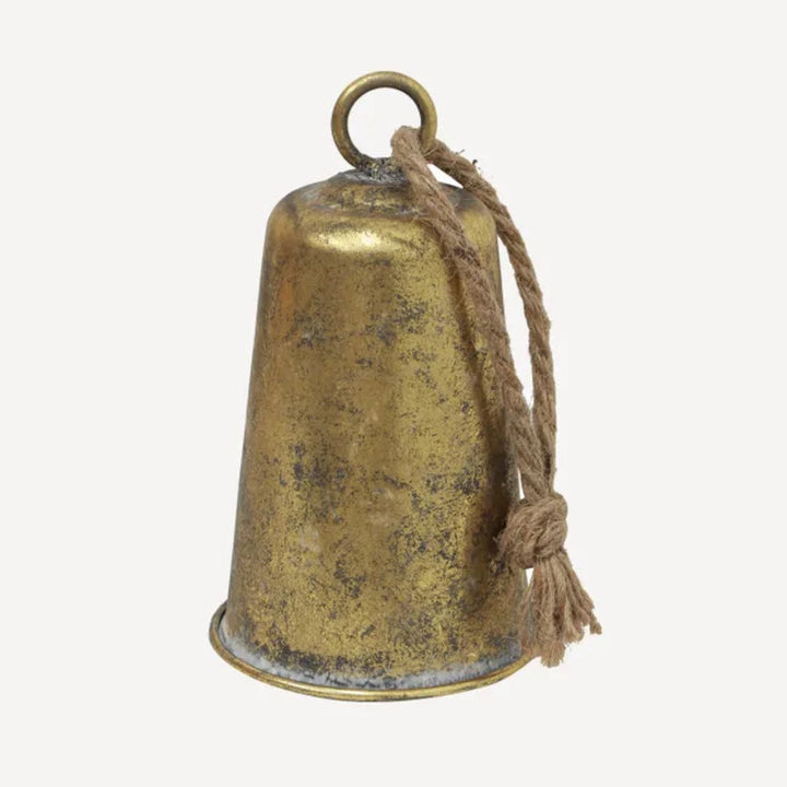 Gold Bell Ornament | Tall