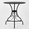Bella Round Outdoor Table 70cm | Black - Suzie Anderson Home