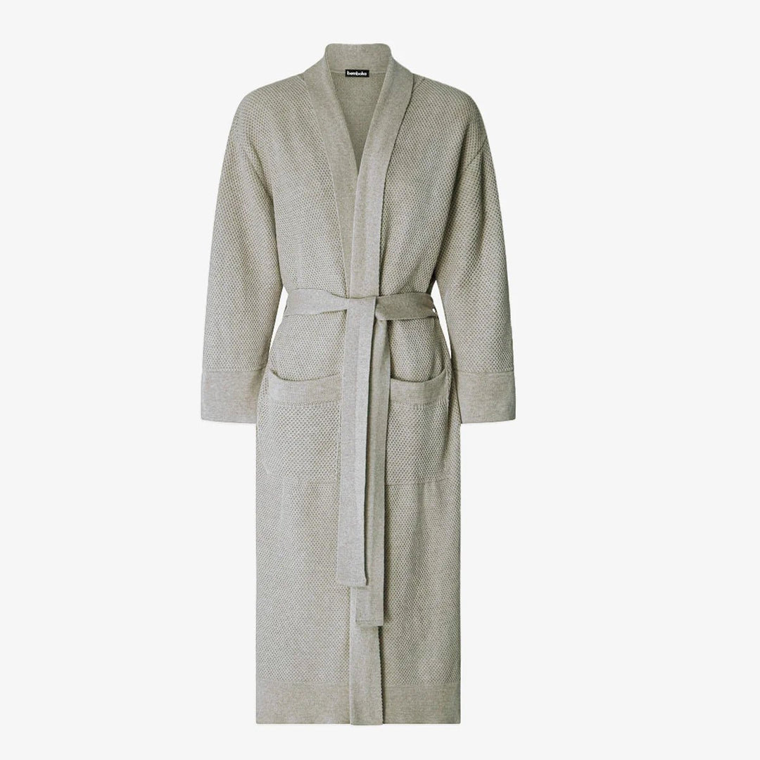 Bemboka Bathrobe | Bamboo & Cotton | Wheat - Suzie Anderson Home