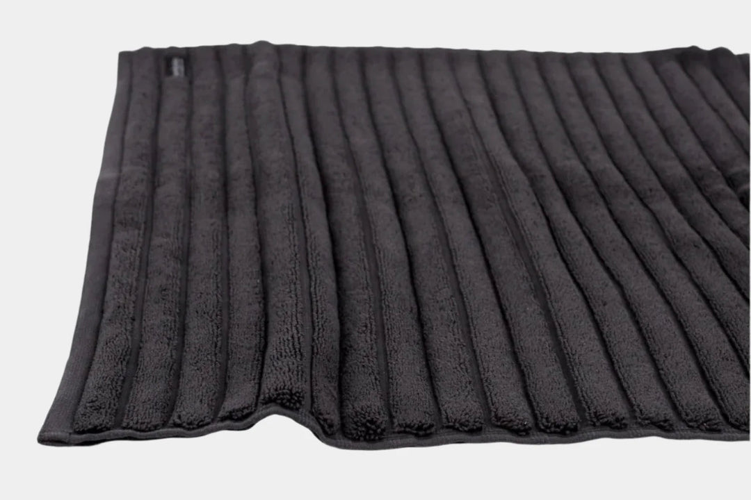 Bemboka Turkish Bath Mat | Charcoal - Suzie Anderson Home