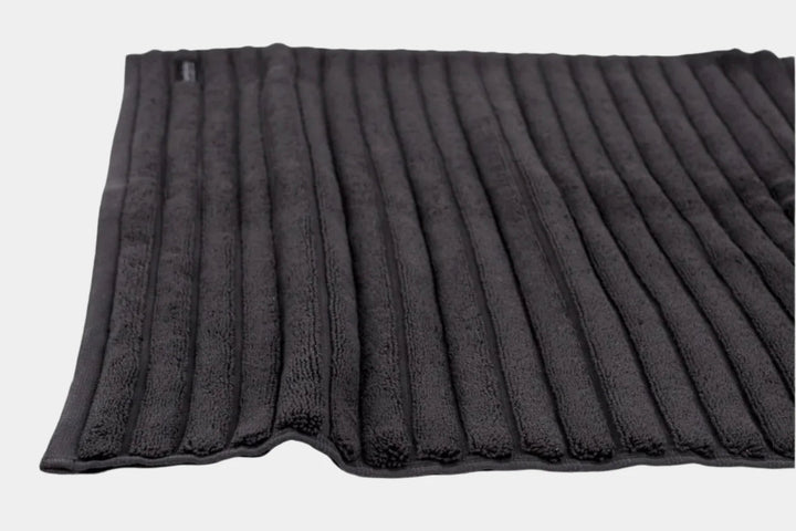 Bemboka Turkish Bath Mat | Charcoal - Suzie Anderson Home