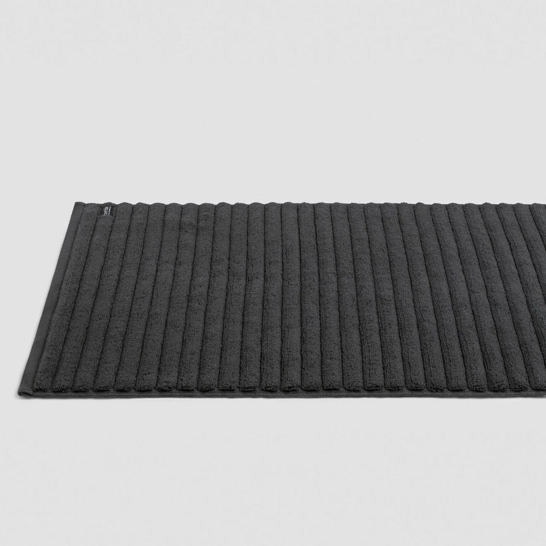 Bemboka Turkish Bath Mat | Charcoal - Suzie Anderson Home