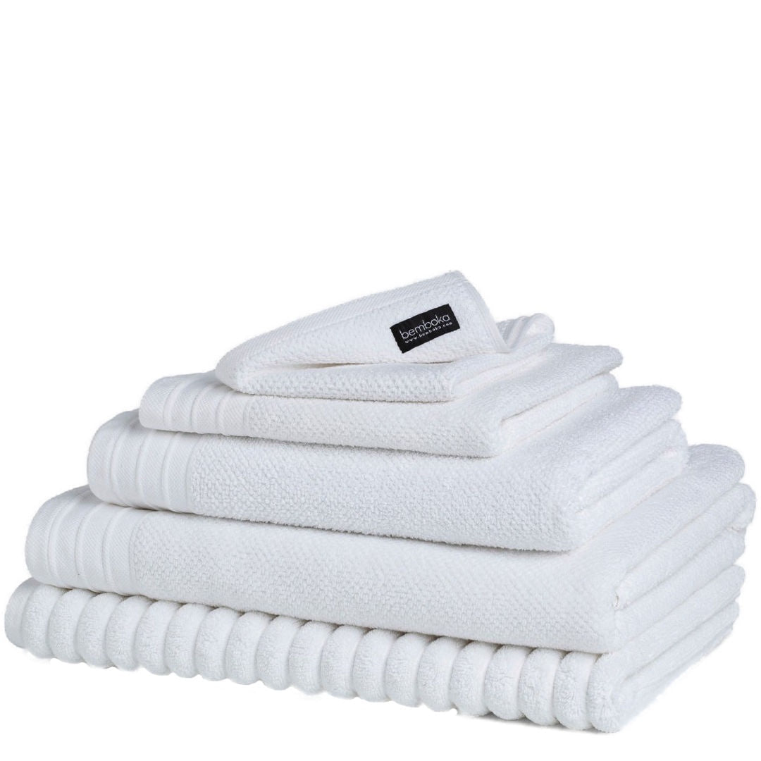Bemboka Turkish Bath Towel | White - Suzie Anderson Home