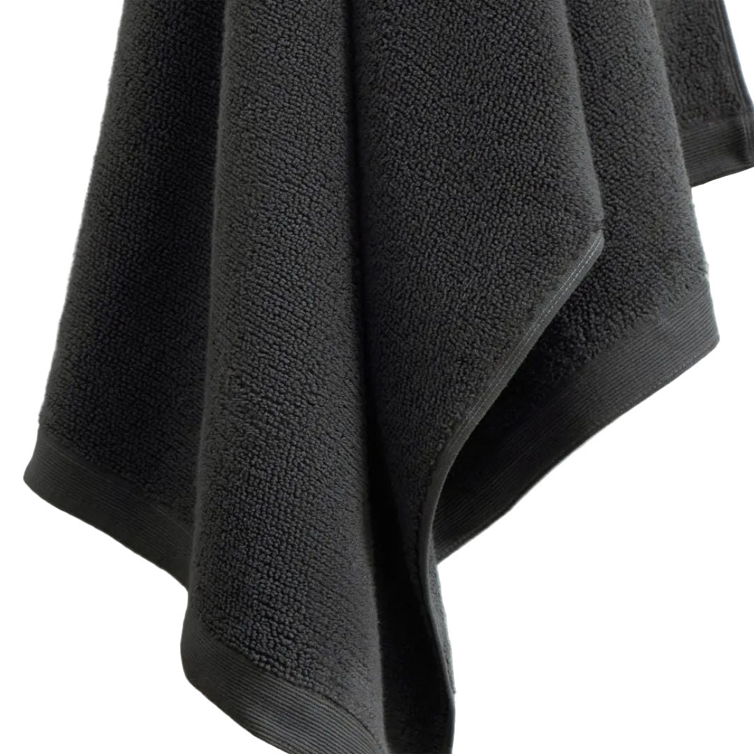 Bemboka Turkish Hand Towel | Charcoal - Suzie Anderson Home
