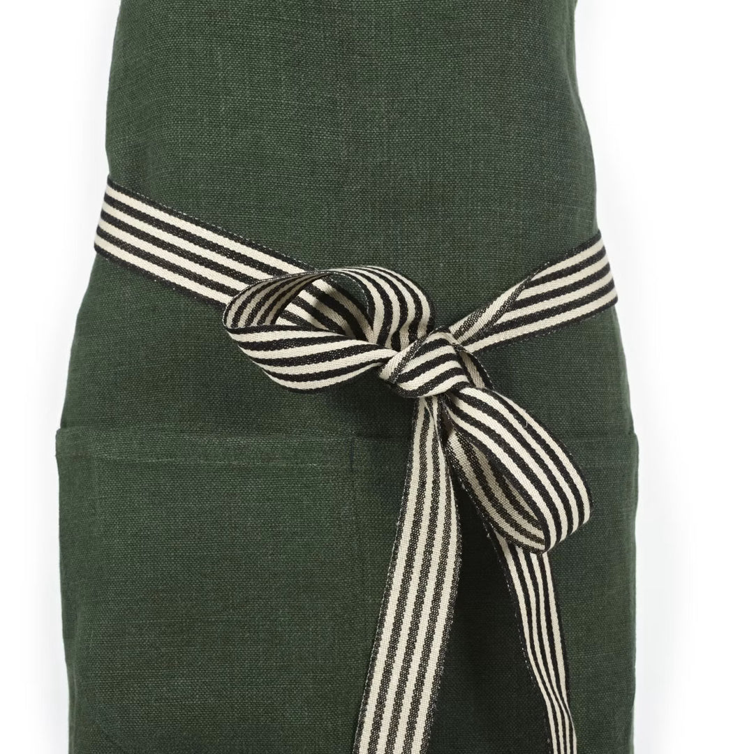 Billie Linen Apron | Libeco | Racing Green