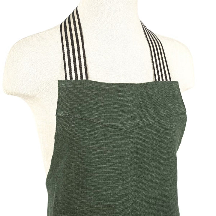 Billie Linen Apron | Libeco | Racing Green