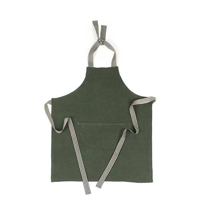 Billie Linen Apron | Libeco | Racing Green
