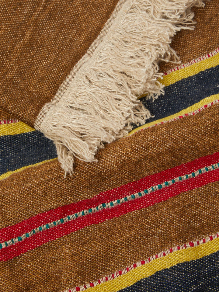 Belgian Libeco Linen Guest Towel | Camp Stripe