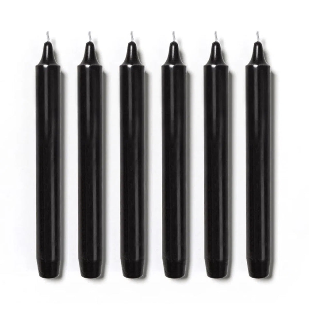 Trudon | Madeleine 6pk Taper Candle | Black