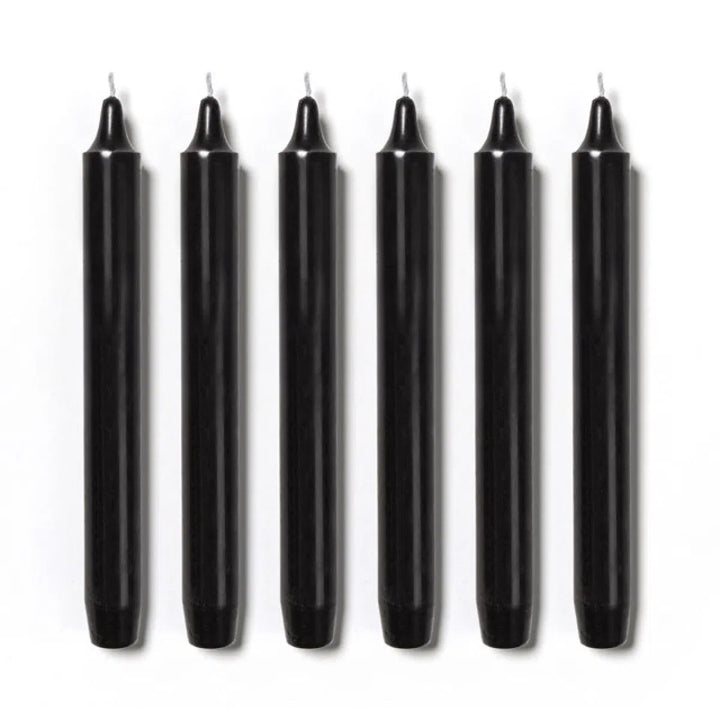 Trudon | Madeleine 6pk Taper Candle | Black