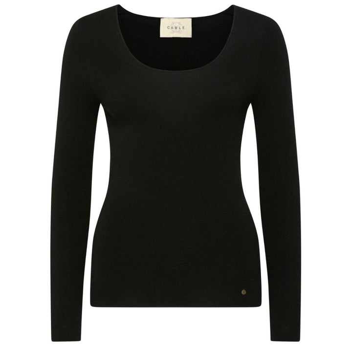 Cable | Superfine Merino Scoop | Black