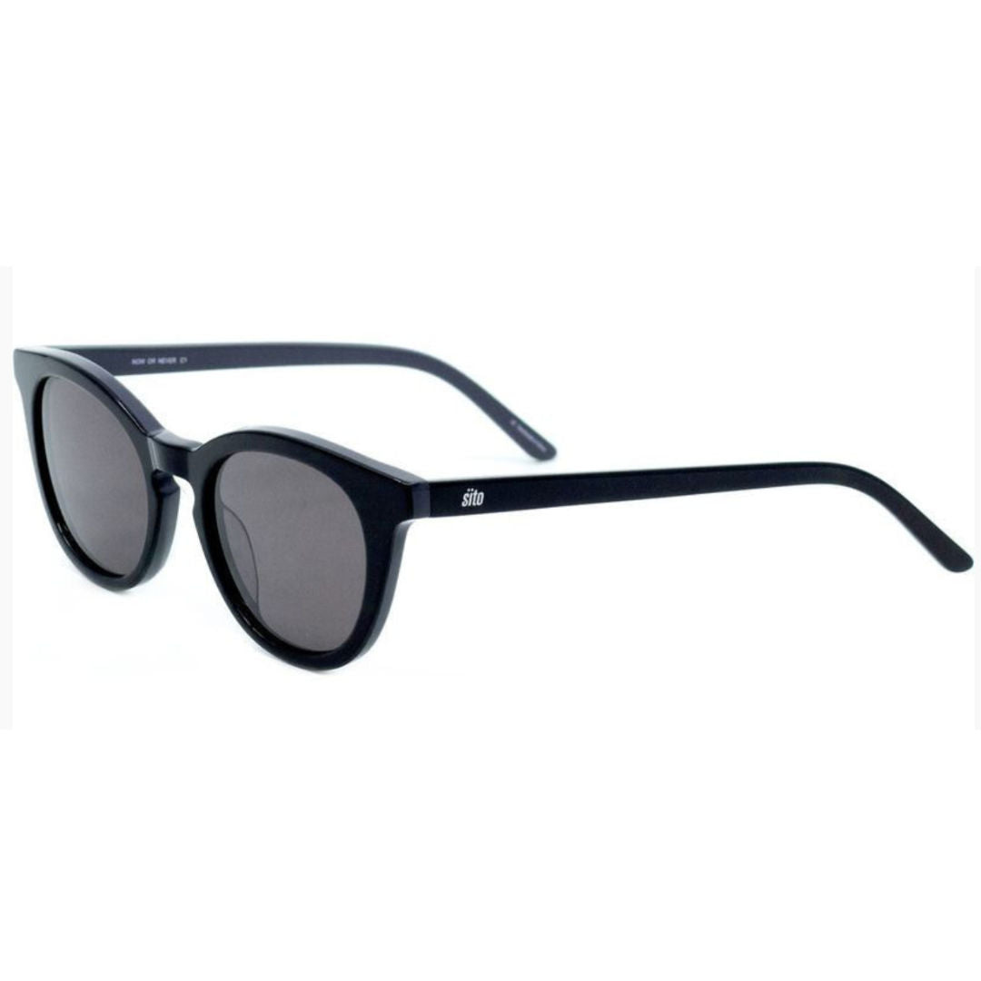 Sito | Now or Never Sunglasses | Black/Smokey Grey