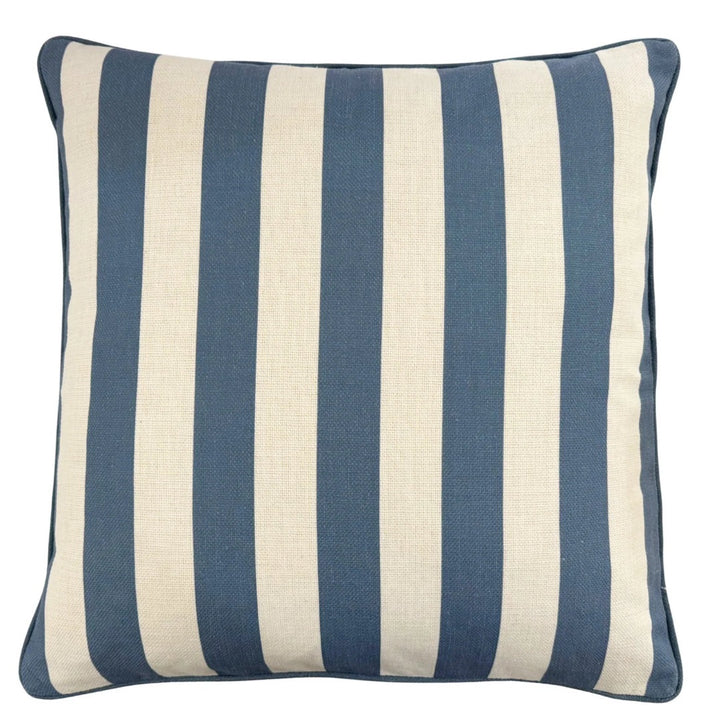 Blue Stripe Outdoor Cushion Cover | 50x50cm (BOWRAL)