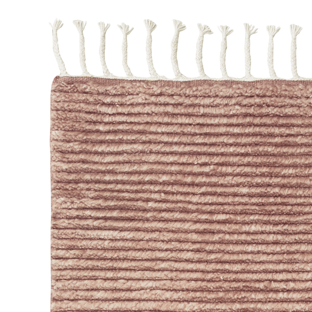 Armadillo Malawi Wool Rug | Blush *Dropship Only*