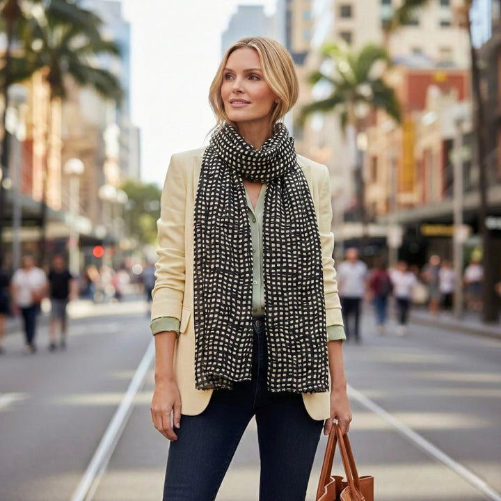 Blyton Merino Wool Scarf – 70 x 180 cm - Suzie Anderson Home