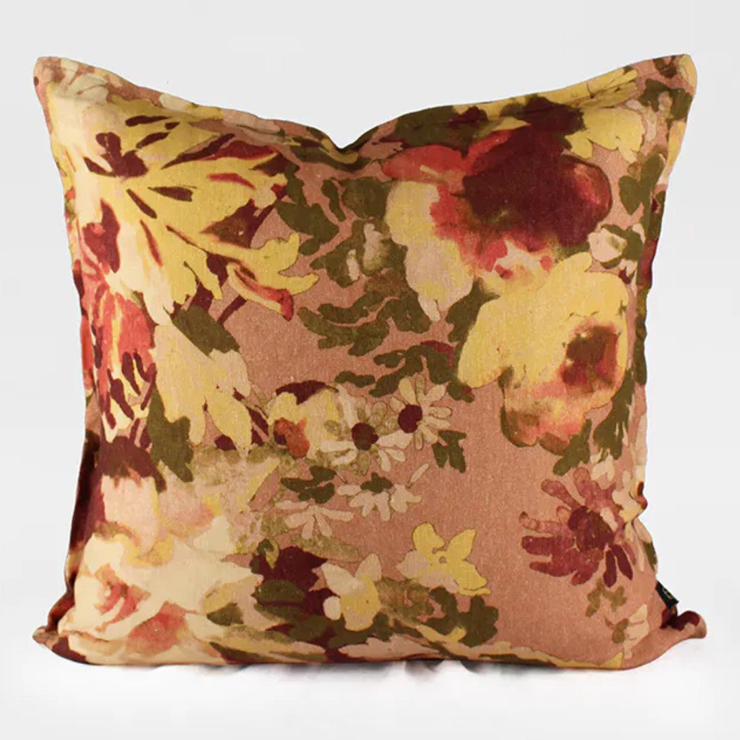 Bologne Linen Blend Cushion Cover | Mocaccino | 45x45cm