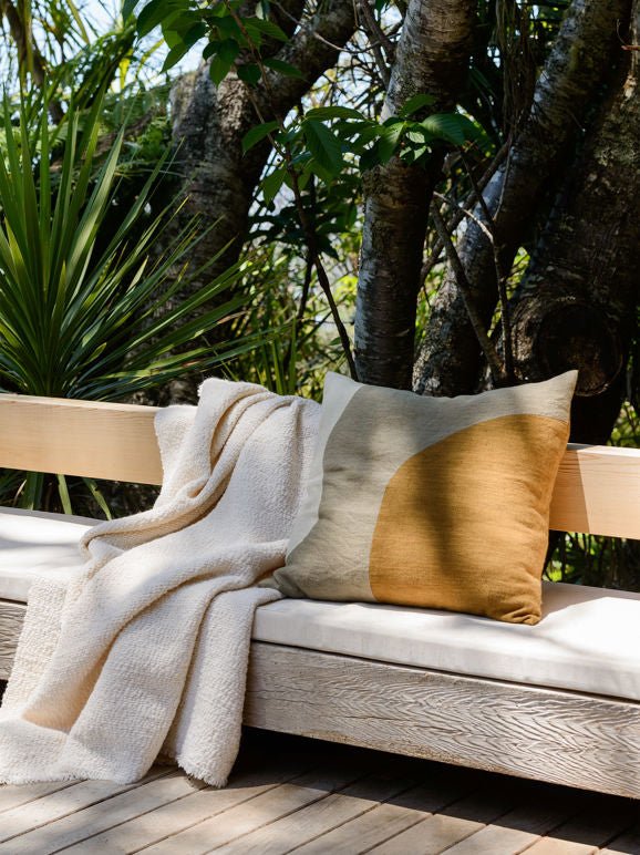 Boucle Wool Throw | Natural | 160x210cm - Suzie Anderson Home