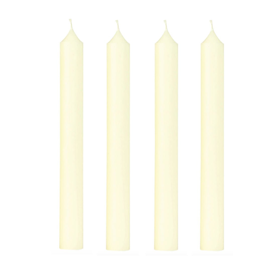 BOX OF 12 Dinner Candle | Ivory | Made in France (Pay for 11, Get 12) - Suzie Anderson Home