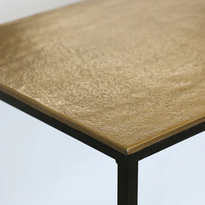 New York Small Console Table | Antique brass | W60 x D31 x H82cm