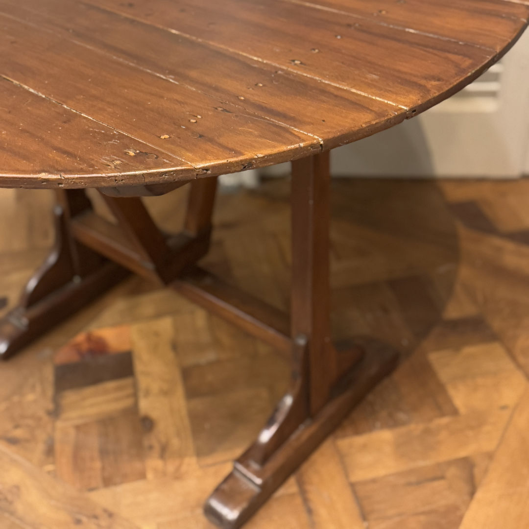 French Antique Oak Vigneron Table | Chartres 2