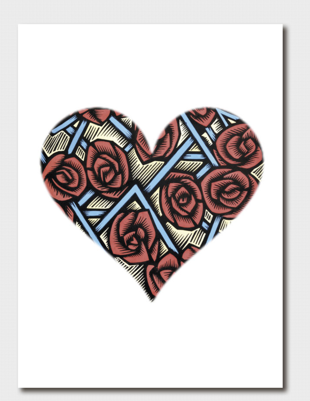 Bruce Goold Heart | Card & Envelope-Suzie Anderson Home