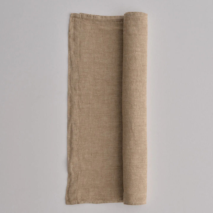 Basix Linen Runner | Brun