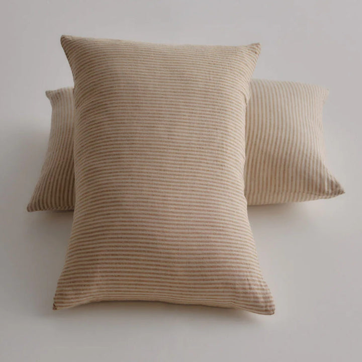 Basix Cushion Cover Small Stripe | 40 x 60 | Brun/Sable