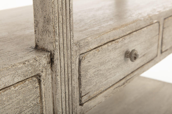 Buckley Reclaimed Pine Console Table | Flamant Belgium | L173 x D42 x H89 - Suzie Anderson Home