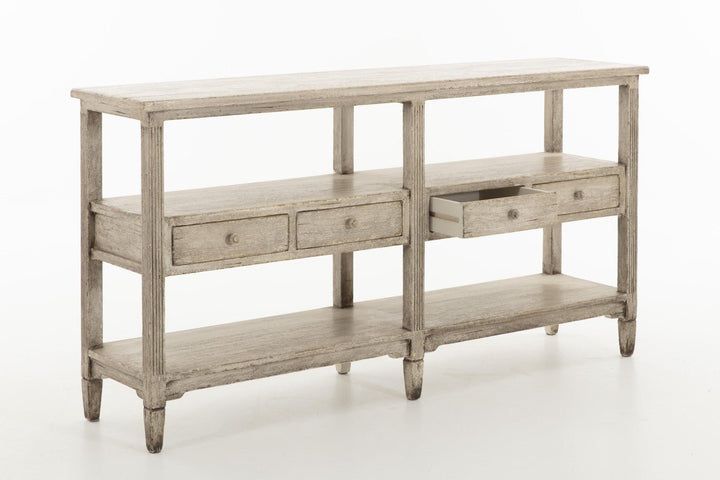 Buckley Reclaimed Pine Console Table | Flamant Belgium | L173 x D42 x H89 - Suzie Anderson Home