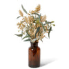 Bunny Tail Popcorn Flower Sprig | Brown Green - Suzie Anderson Home