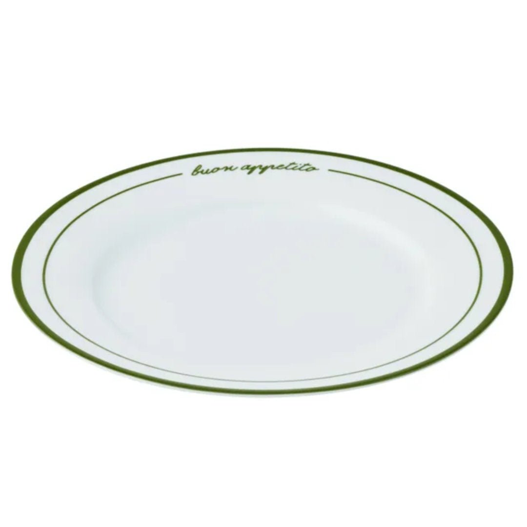 Buon Appetito Ceramic Dinner Plate - Suzie Anderson Home