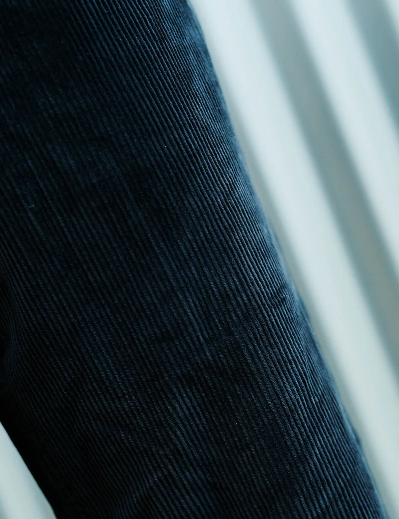 Simple | Burbank Elastic Cord Pant | Charcoal