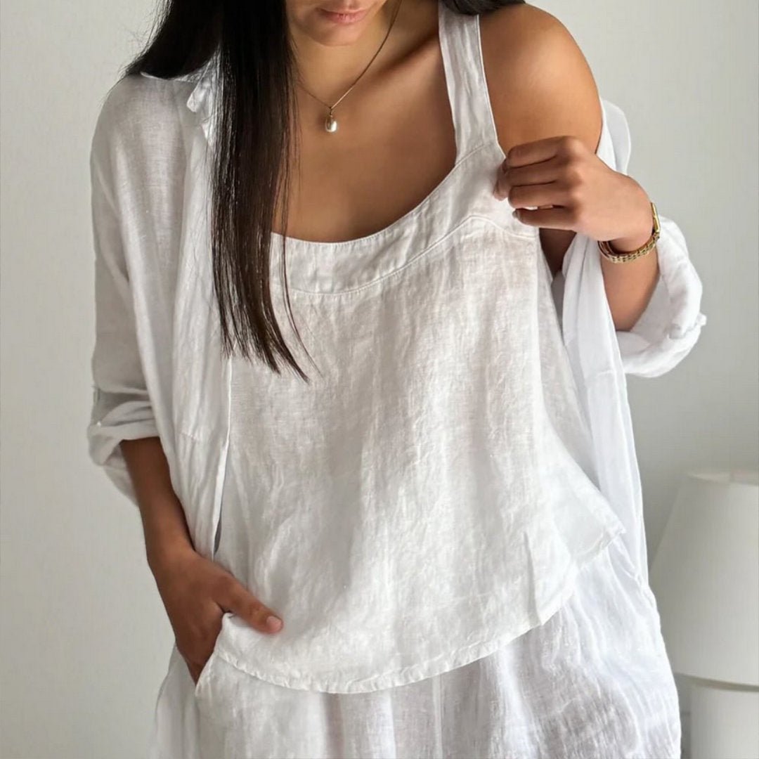 Bypias | Karlie Top | White - Suzie Anderson Home